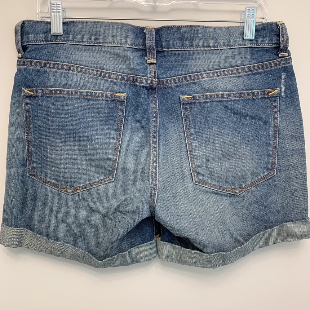Gap 1969 Sexy Boyfriend Distressed Denim Shorts - Picture 6 of 8